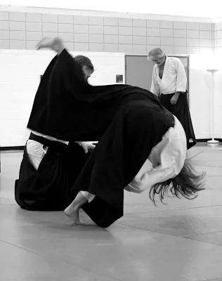 Aikidoka ukemi